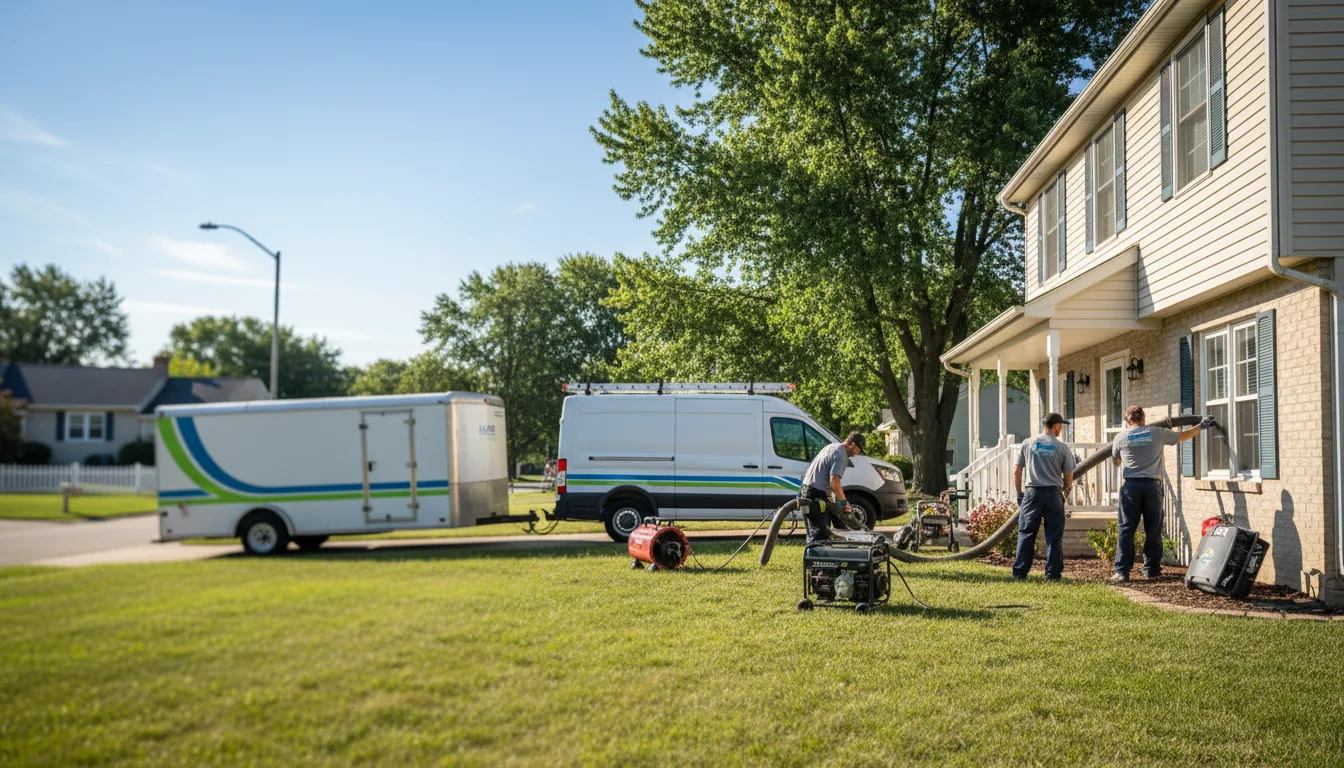 Flooded Basement Restoration And Cleanup With Repair in Browning, MT near me